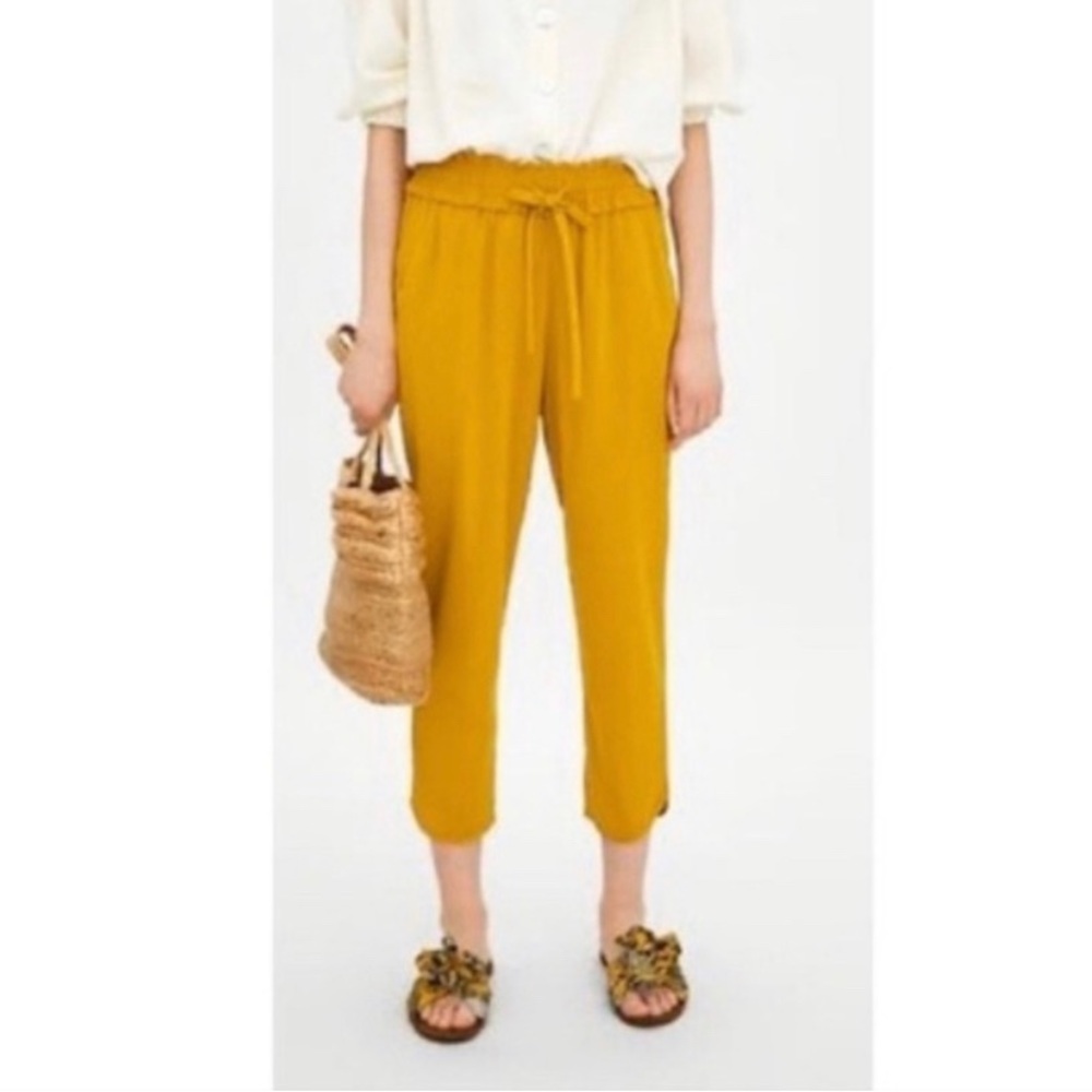 ZARA • Drawstring Pants